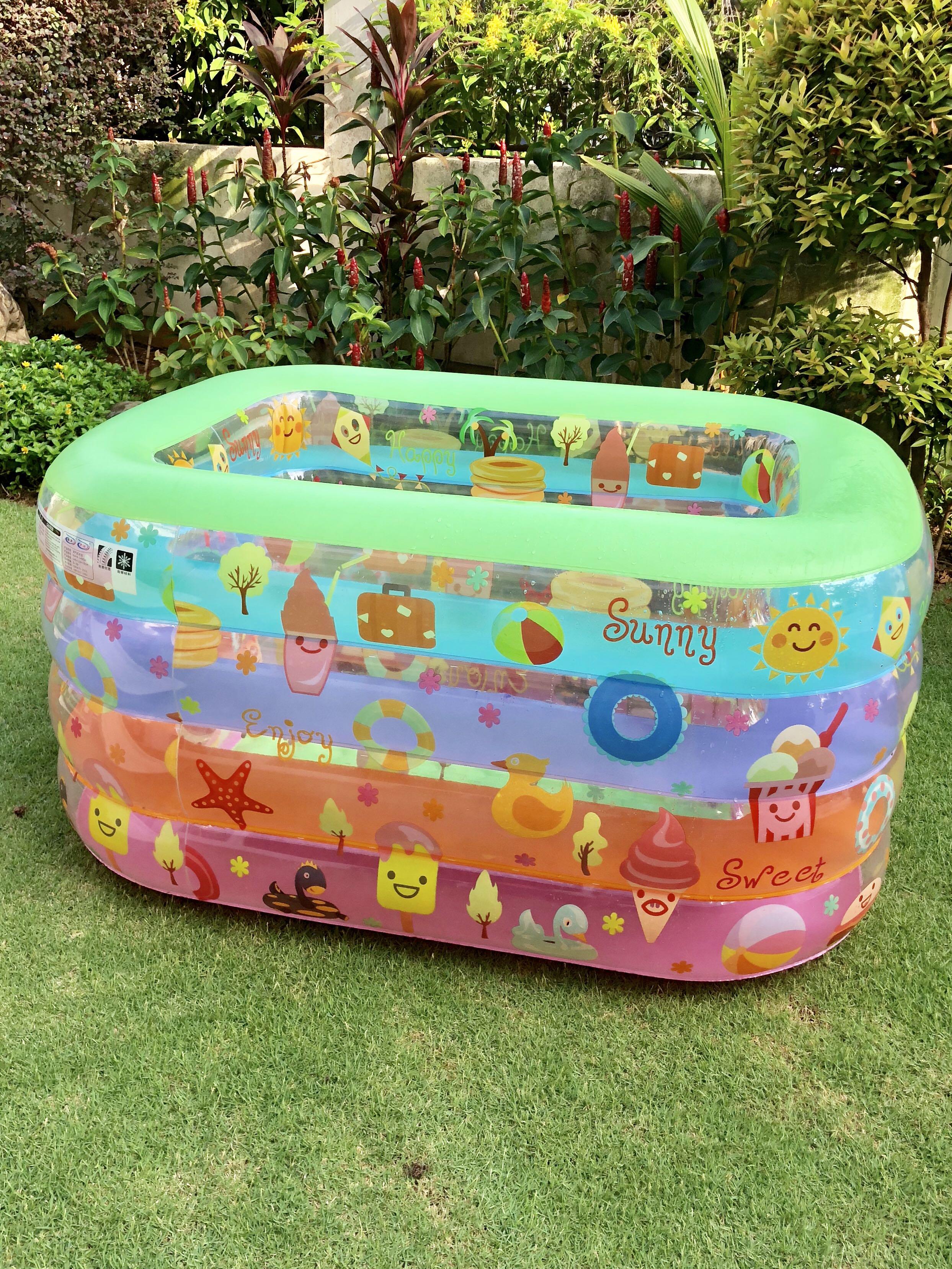 Baby Spa Inflatable Pool Bath Tub Babies Kids Toys Walkers