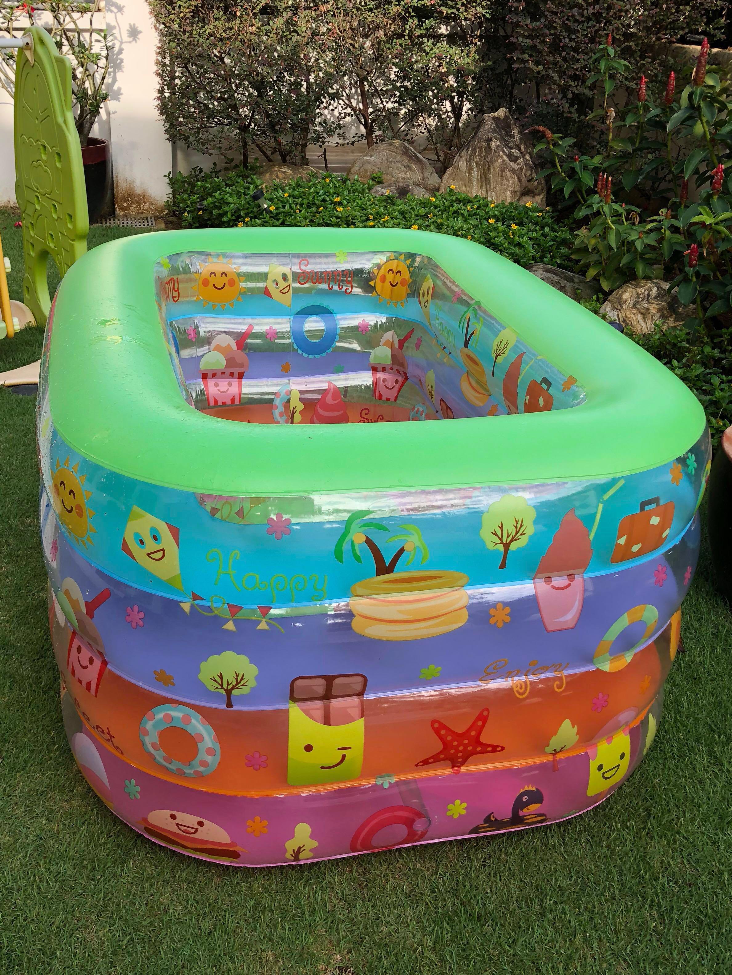 Baby spa inflatable pool / bath tub, Babies & Kids, Toys & Walkers on ...