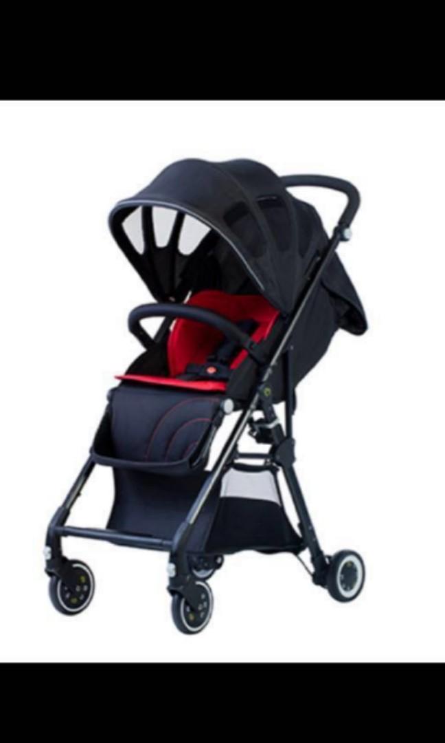 red tag stroller