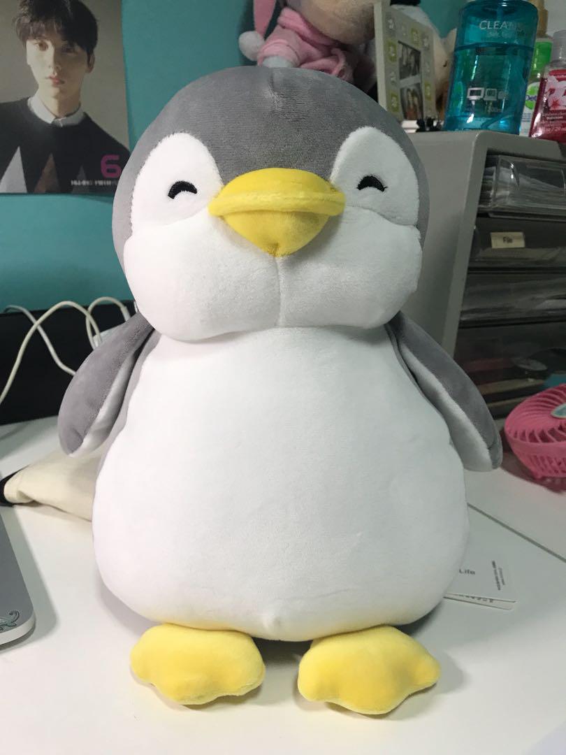 miniso penguin toy
