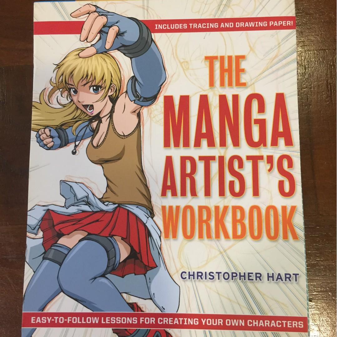 Brand New The Manga Artists S Workbook Easy To Follow Drawing