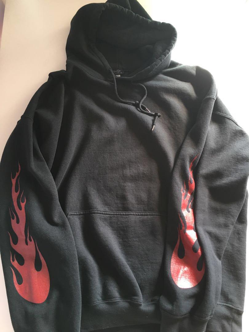 Flame hoodie outlet brandy melville