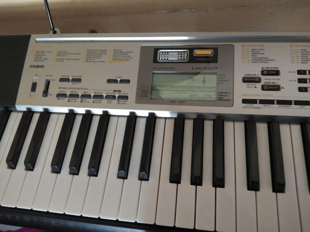 Casio lk online 260 keyboard
