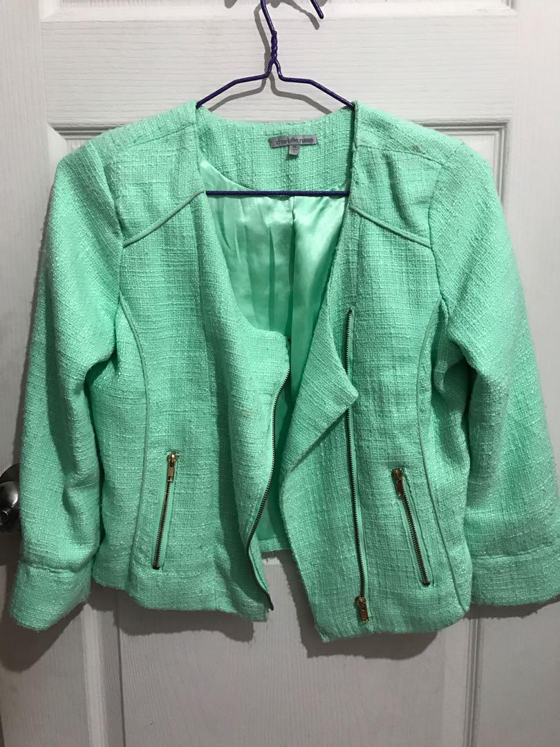 Charlotte russe jacket (Category: Coats, Jackets and Outerwear) located in Davao. Submitted by apparel360 (Listing ID 189118213, Image 1). Description: .