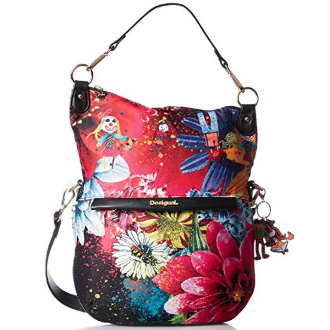 DESIGUAL Women s shoulder bag folded luka red