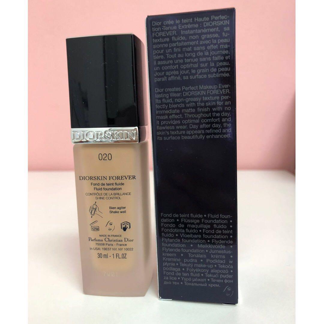 Dior Diorskin Forever Perfect Makeup Everlasting Wear Pore Refining Effect Light Beige 30ml Health Beauty Makeup On Carousell