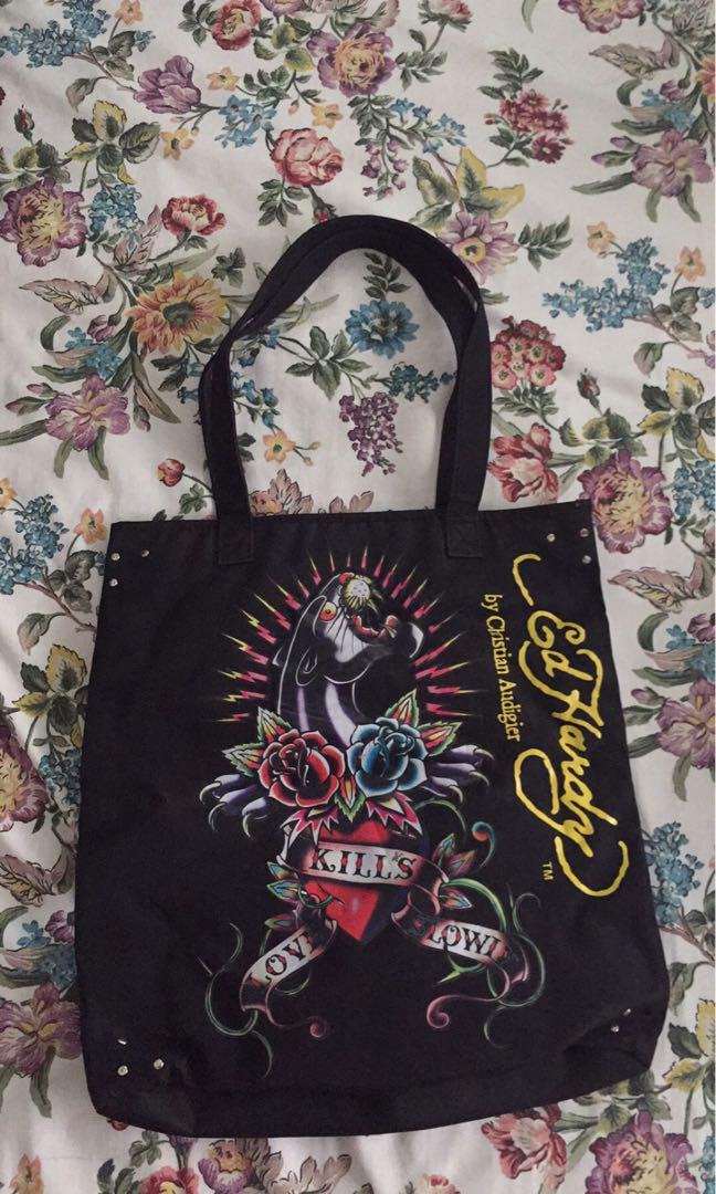 Ed hardy tote best sale
