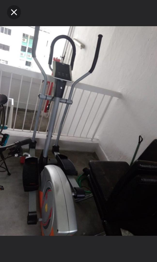 Electric Cross Trainer German Made Automatic Free Mat Sports