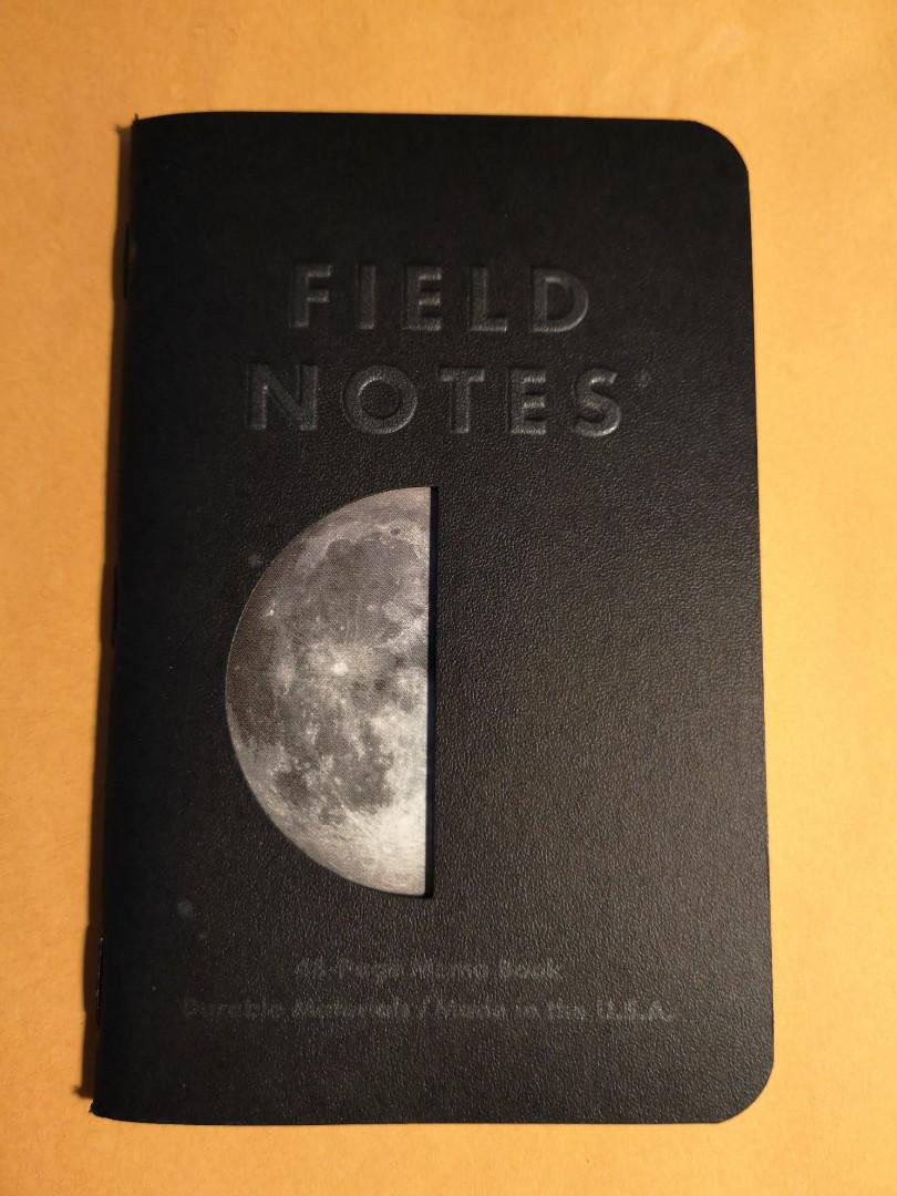 Field Notes Lunacy edition (Half Moon single), Hobbies & Toys
