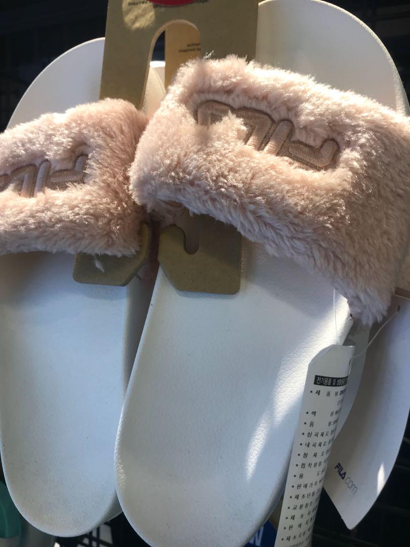fila slippers korea