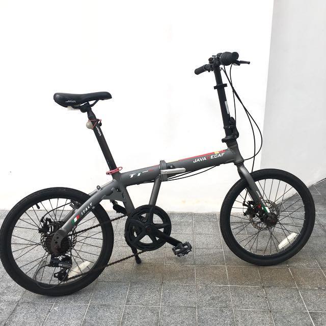Java tt deals folding bike