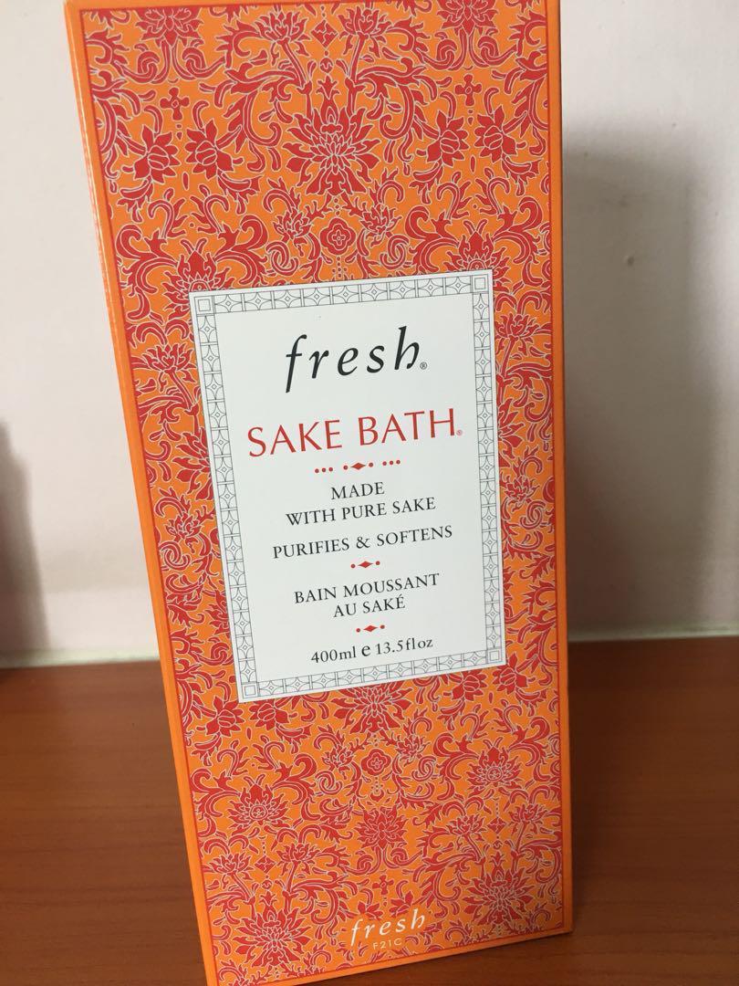 Fresh Sake Bath 400ml Beauty Personal Care Bath Body Body Care On Carousell