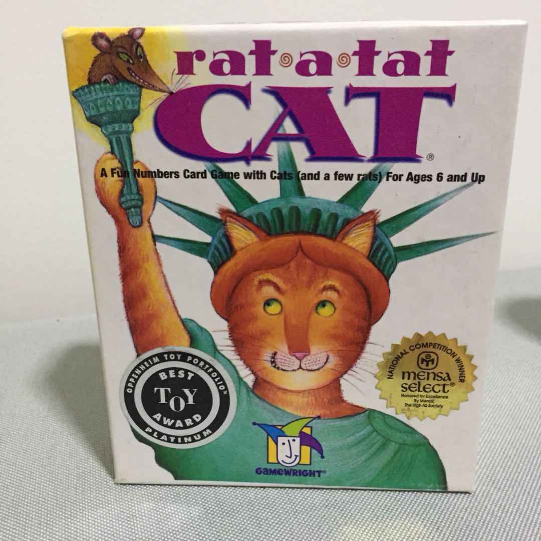 Gamewright Rat A Tat Card Game Toys Games Board Games