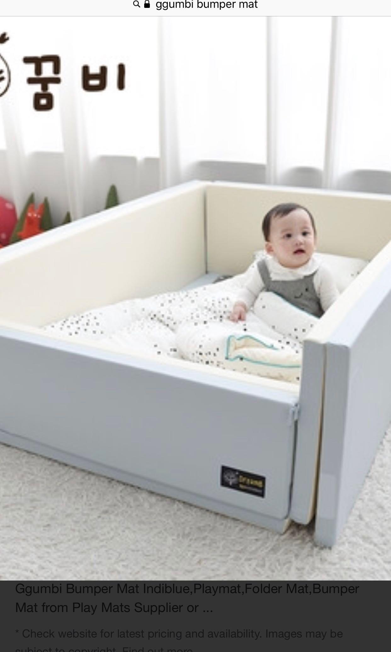 Ggumbi bumper mat Babies Kids Bathing Changing Changing Mats Accessories on Carousell