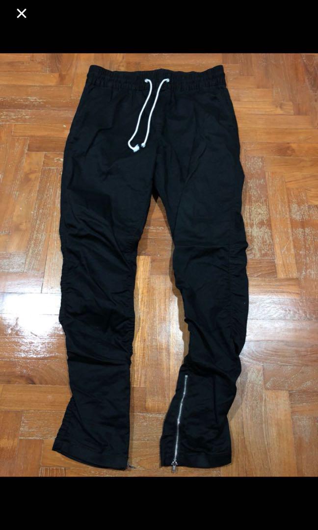 H&m zipper joggers 2025