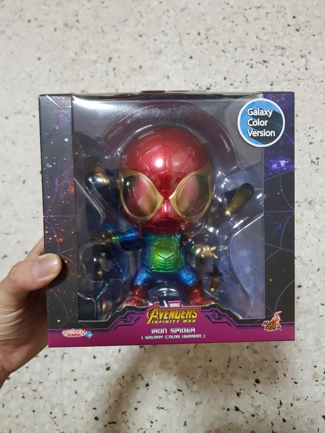 Hot Toys AIW Iron Spider Galaxy Color Version Cosbaby COSB533