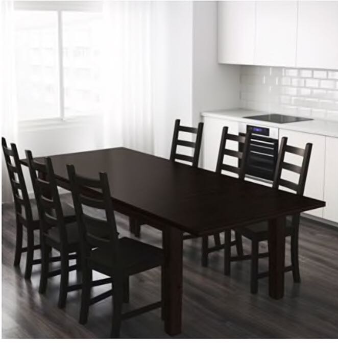 Ikea stornas extendable dining on sale table