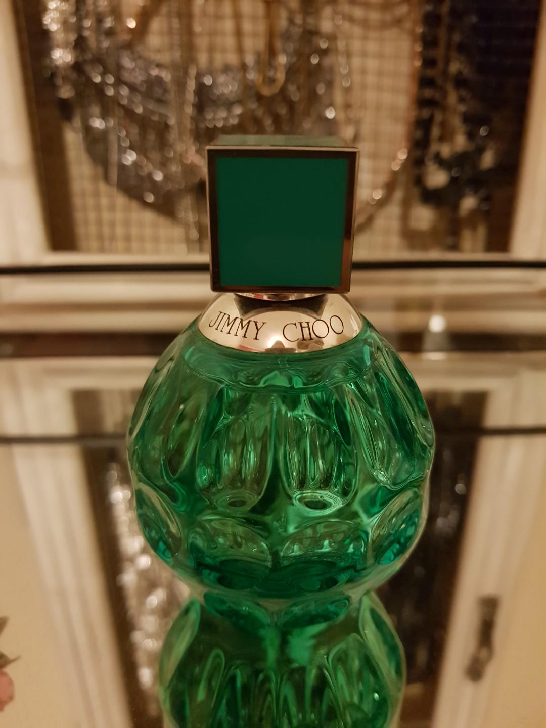 jimmy choo perfume green bottle