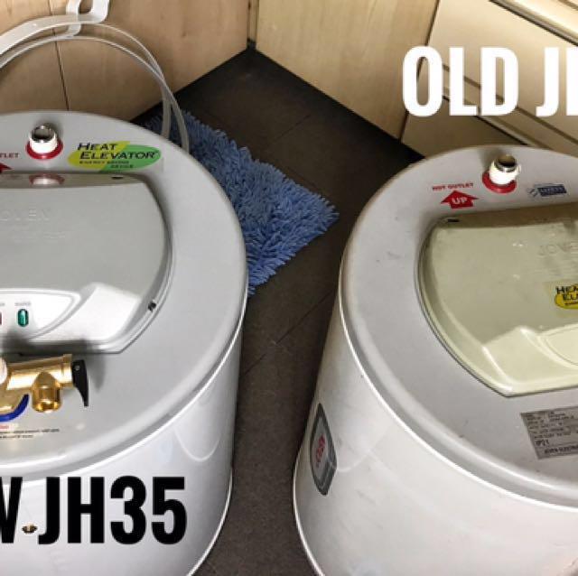 Joven Water Heater Tank Jh35 Tv Home Appliances Water Heater Instant Showers On Carousell