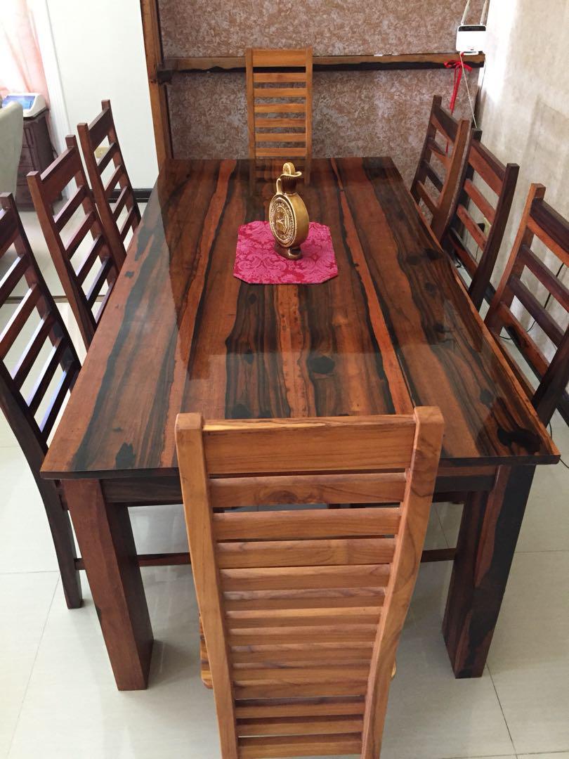Kamagong on sale dining table
