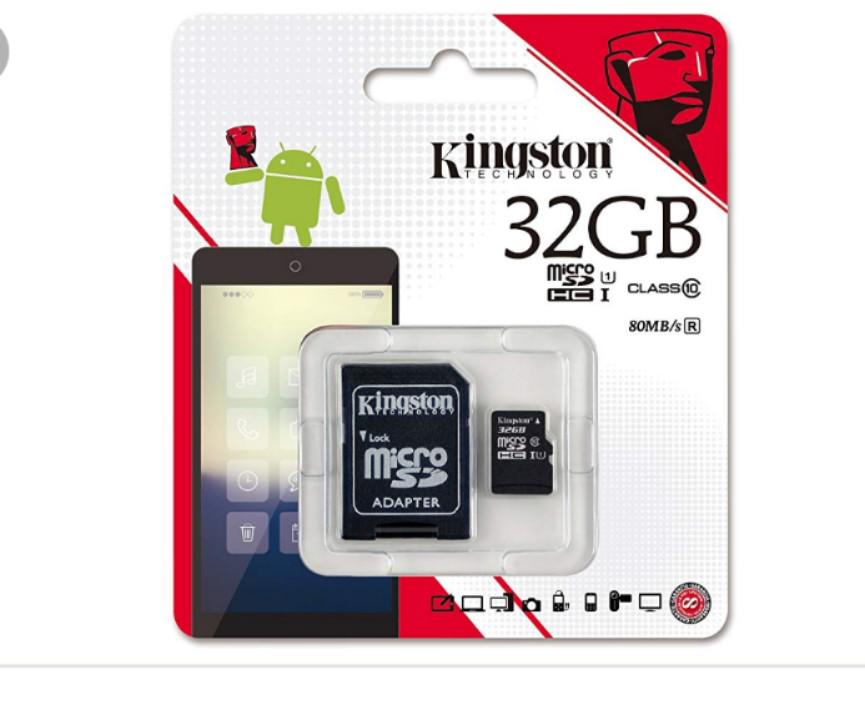 Kingston 32gb Micro Sd Card With Adapter Electronics Computer Parts Accessories On Carousell