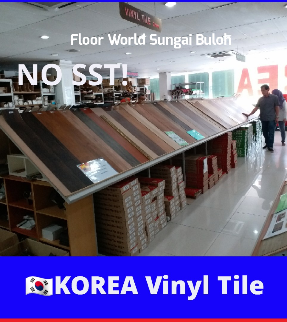 Korea Vinyl Tile No Sst Home Furniture Others On Carousell