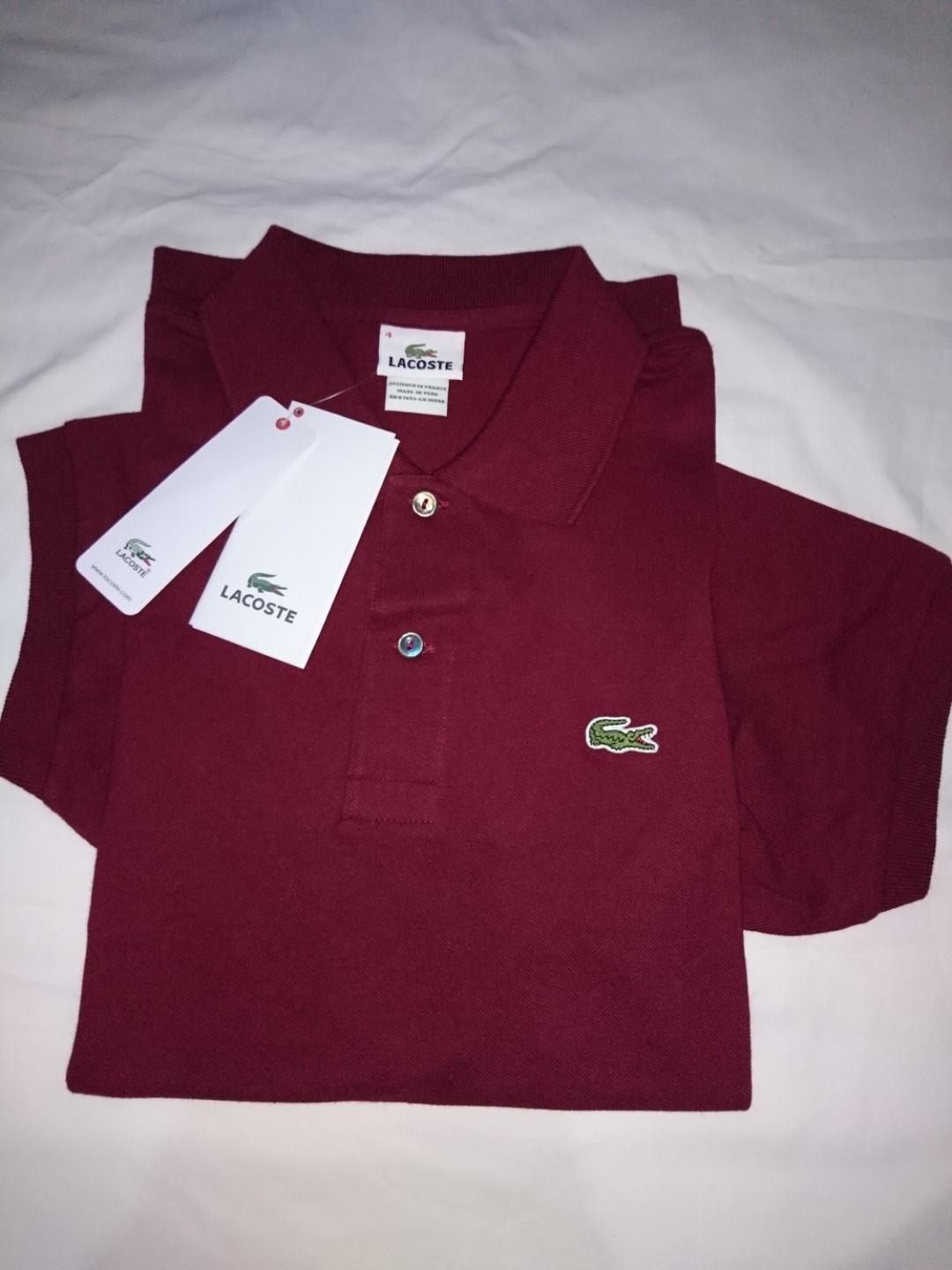 LACOSTE Classic Polo shirt for Men size 