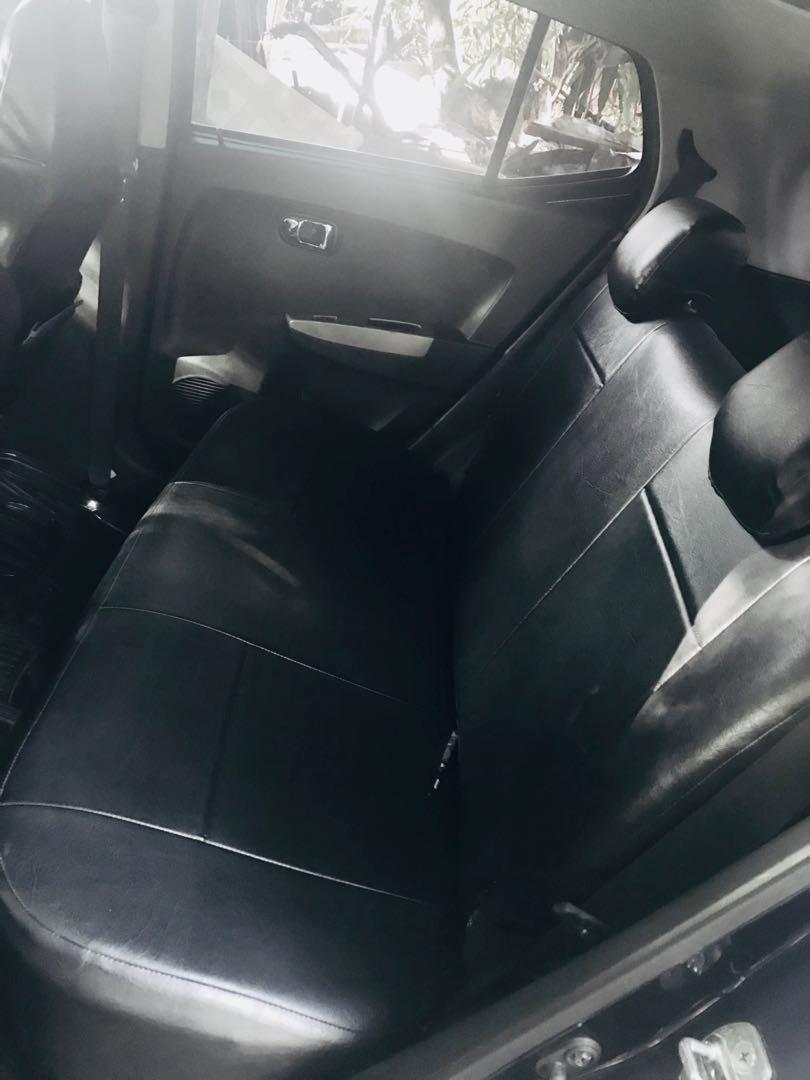 Leather Seat Cover (Black) for Toyota WIGO, Car Parts & Accessories on