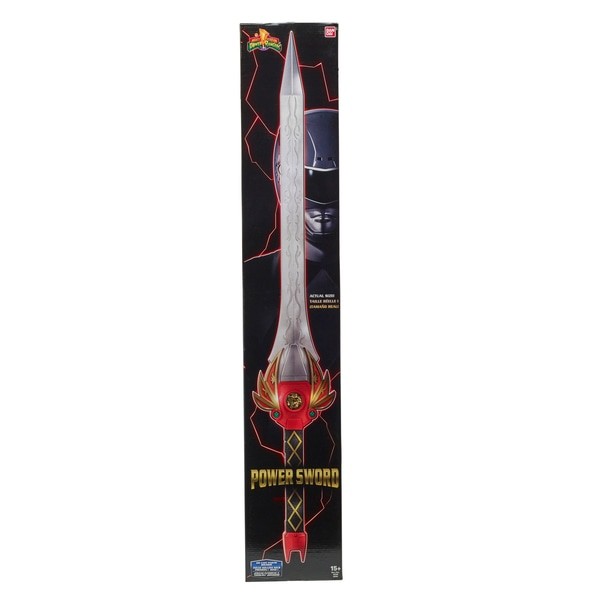 mighty morphin power rangers legacy red ranger power sword