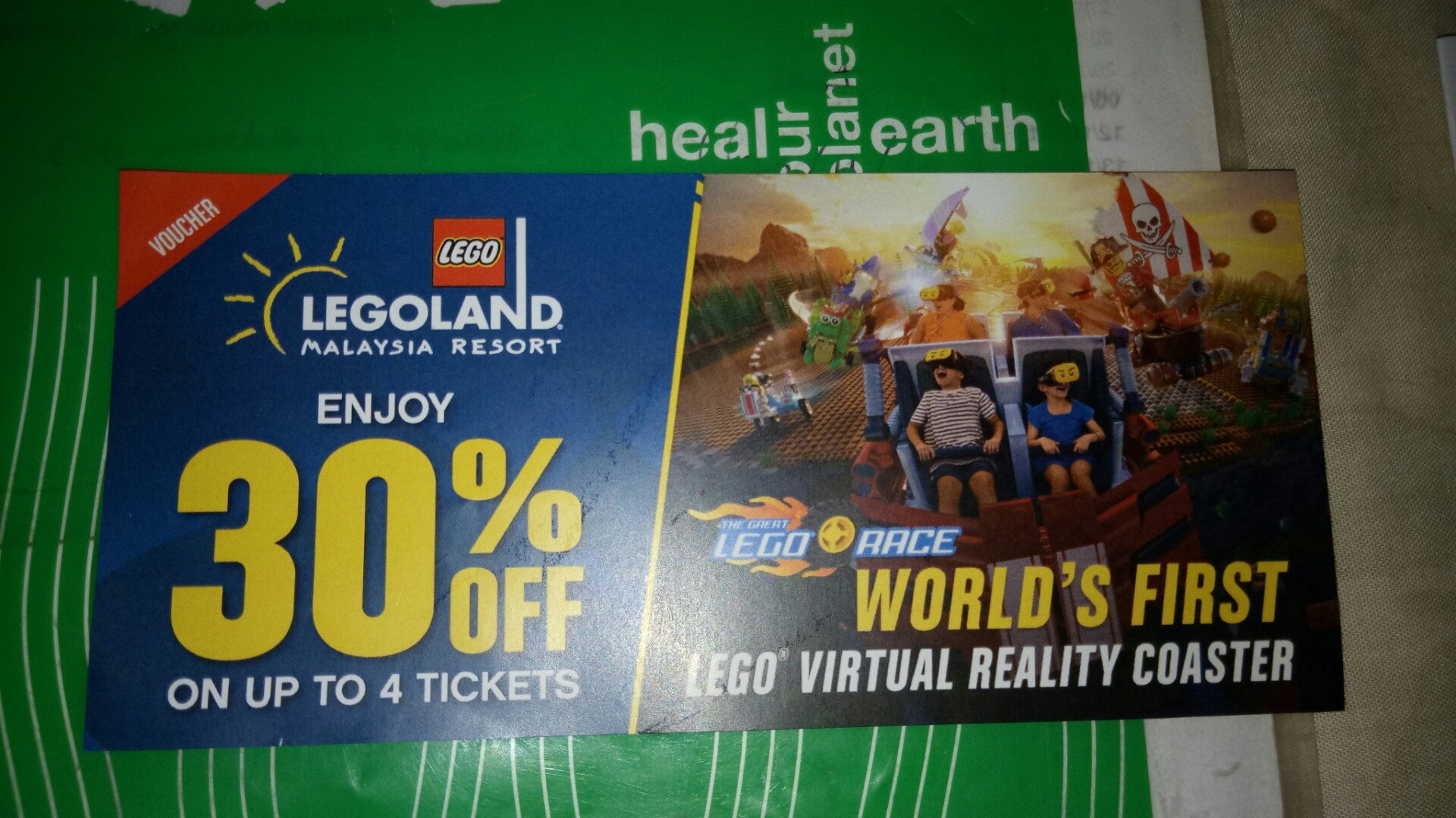 Legoland voucher, Tickets & Vouchers, Vouchers on Carousell