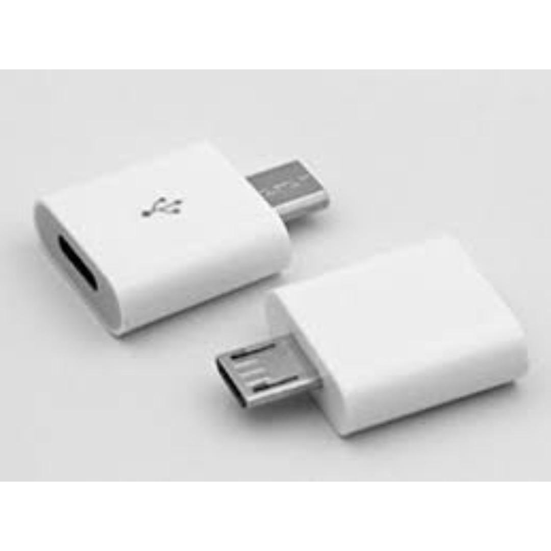 Lightning Female To Micro USB Male Adapter Converter #Under9, Computers &  Tech, Parts & Accessories, Cables & Adaptors on Carousell