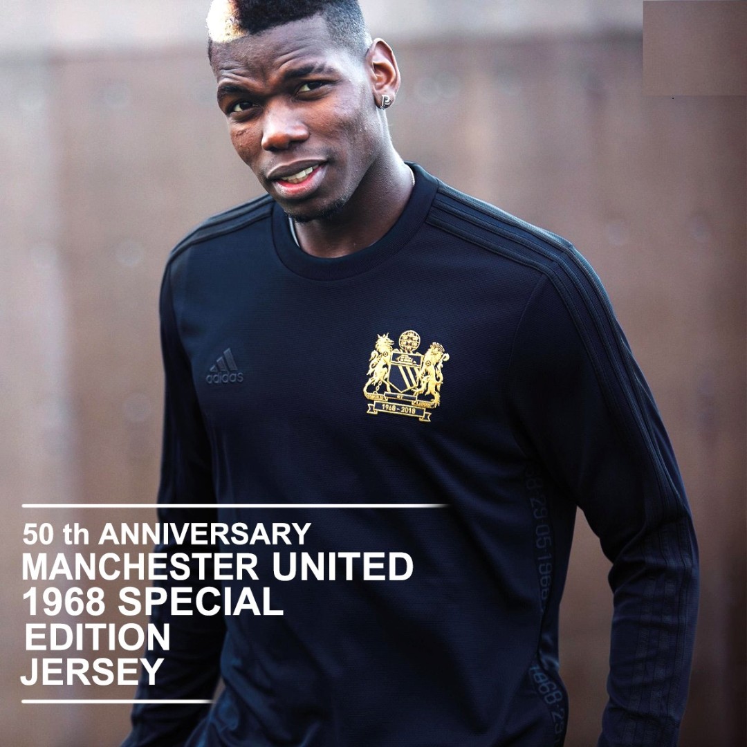 manchester united 50 years jersey