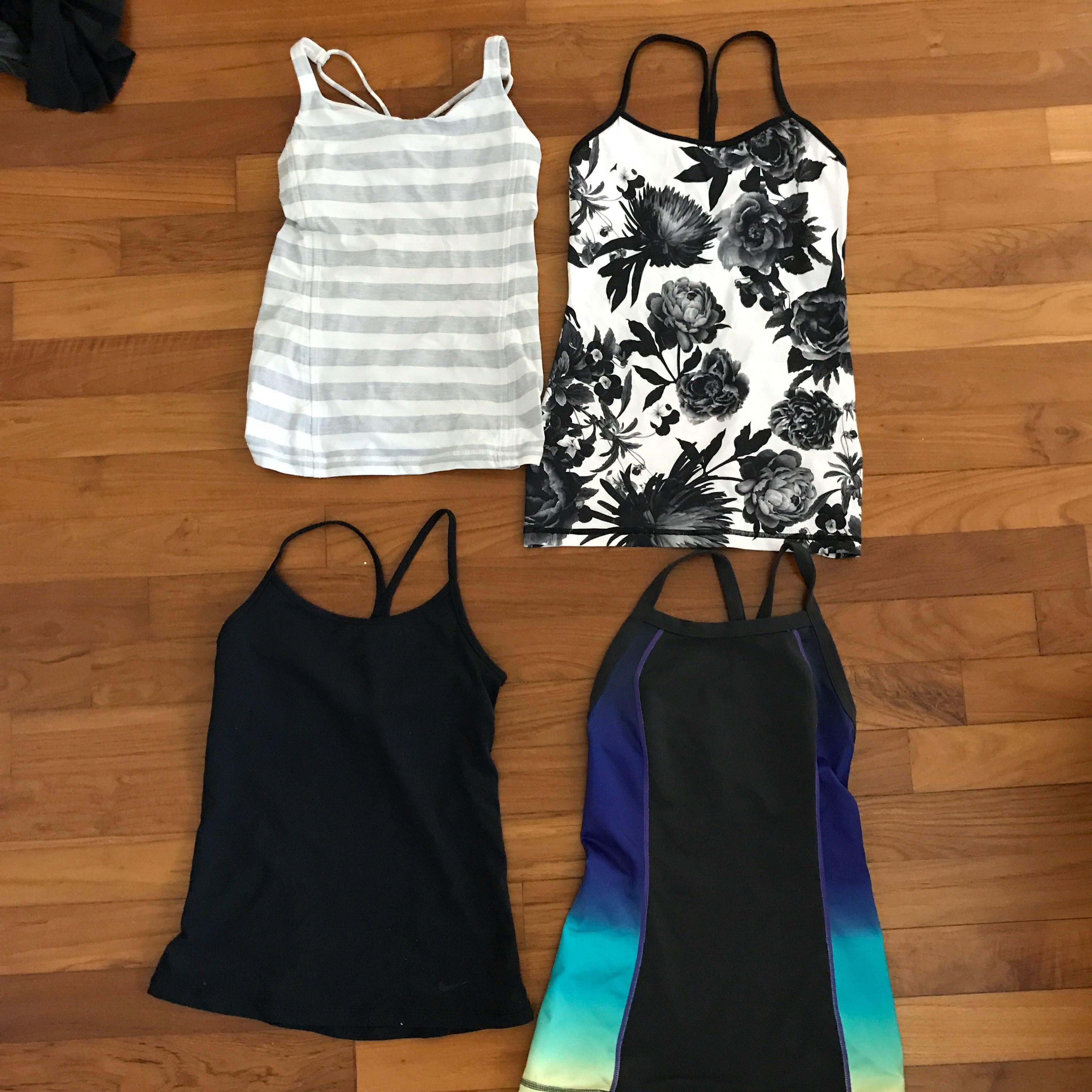 women's sports tops with built in bra