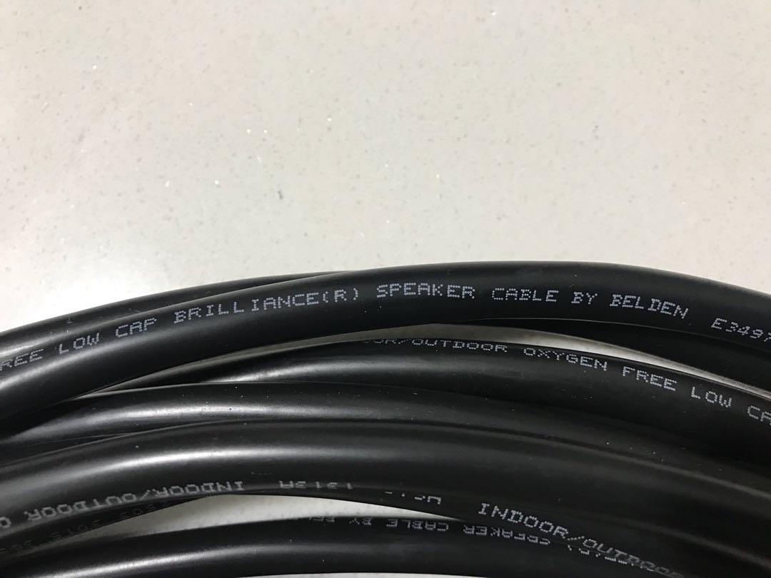 Massive 10AWG Belden 1313A Speaker cable, Audio, Other Audio Equipment