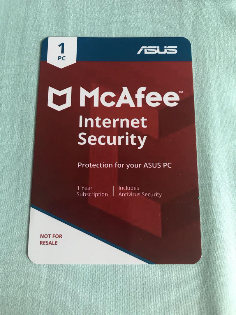 Mcafee internet security 1 year (Category: Networking) located in Singapore. Submitted by dqnah (Listing ID 189094072, Image 1). Description: Free one wireless mouse.