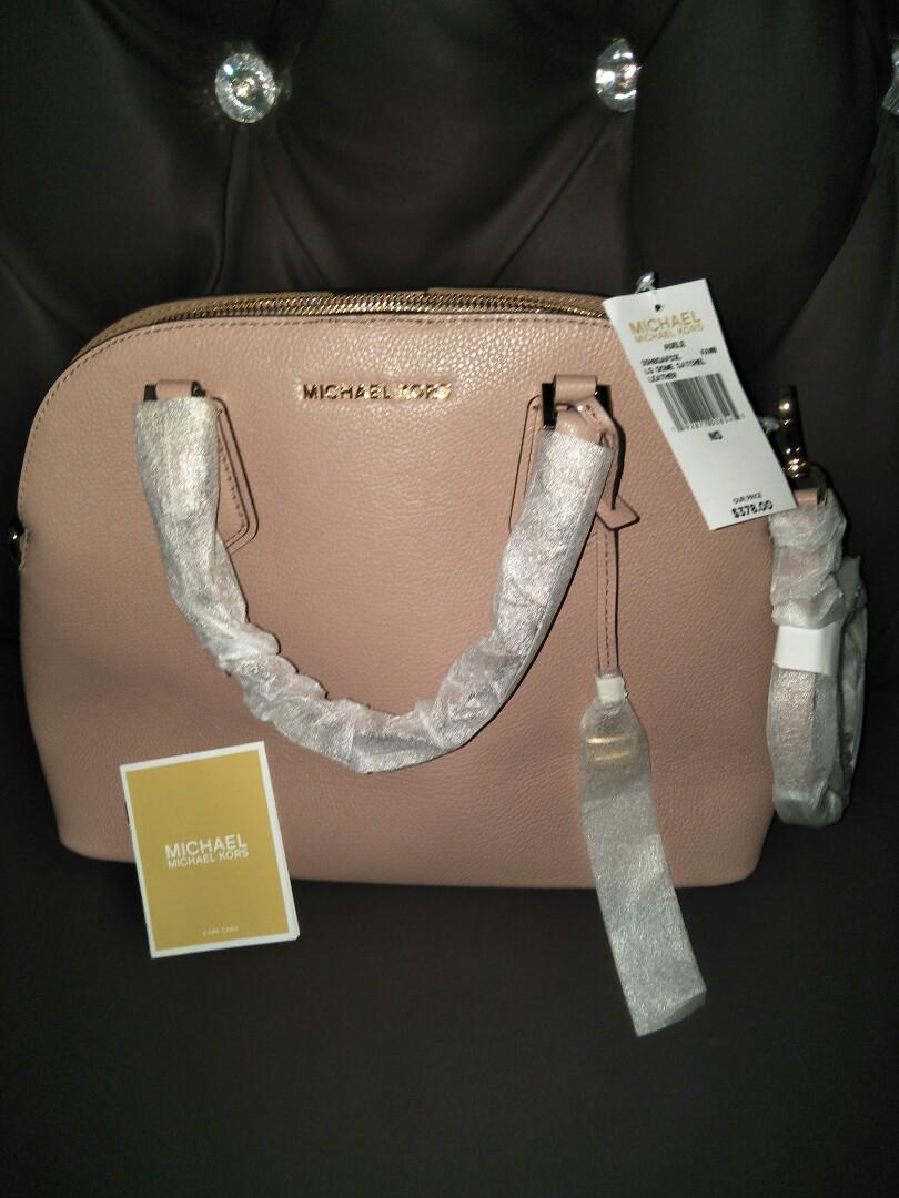 mauve michael kors purse