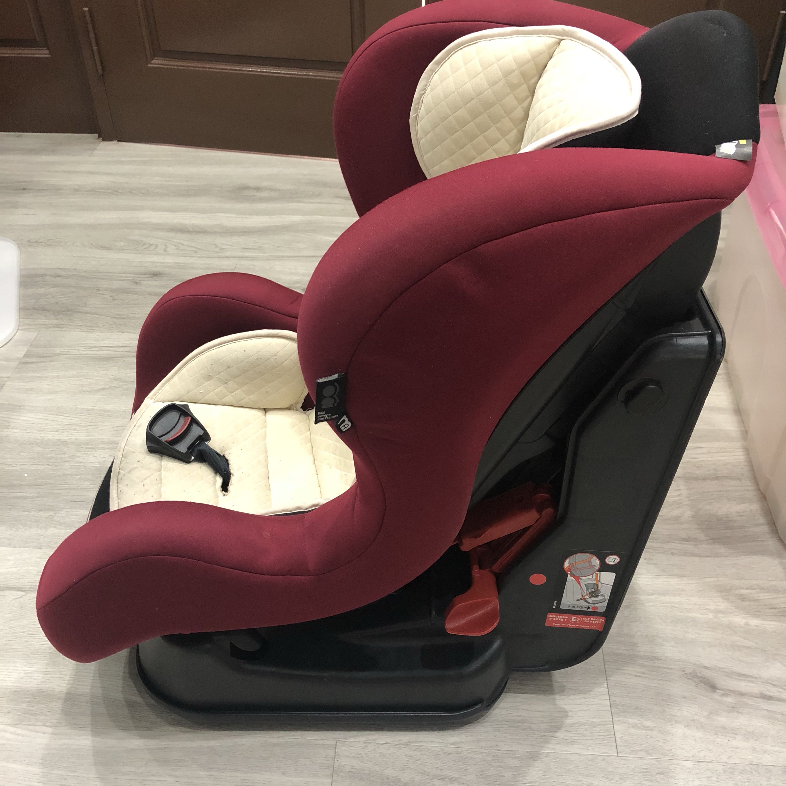 universal e2 car seat