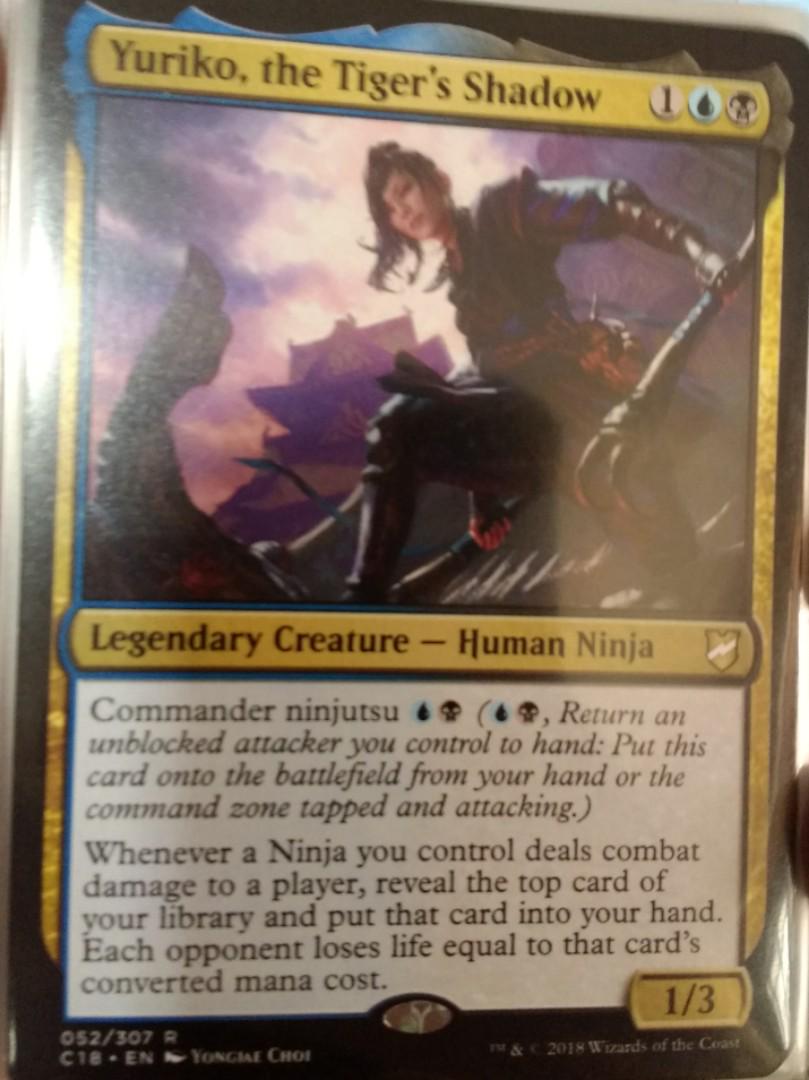 Yuriko Games MTG Yuriko, The Tiger's Shadow, Hobbies & Toys, Toys & Games on Carousell