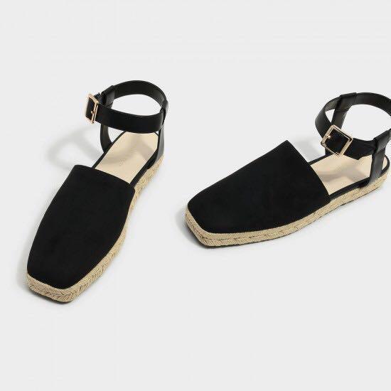 Charles and Keith Espadrilles in Black 