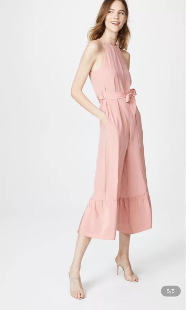 pink romper pants