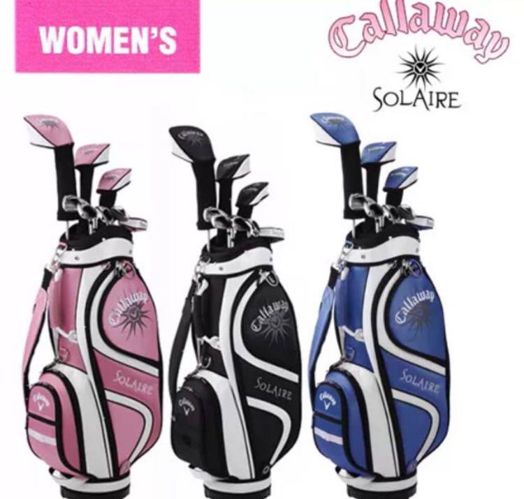 Used callaway solaire golf clubs clearance