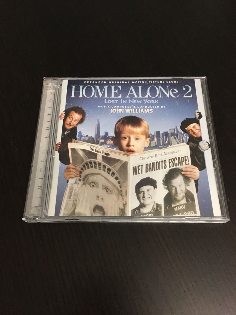 Pre Owned Home Alone 2 Lost In New York Soundtrack Ost John Williams Hobbies Toys Music Media Cds Dvds On Carousell