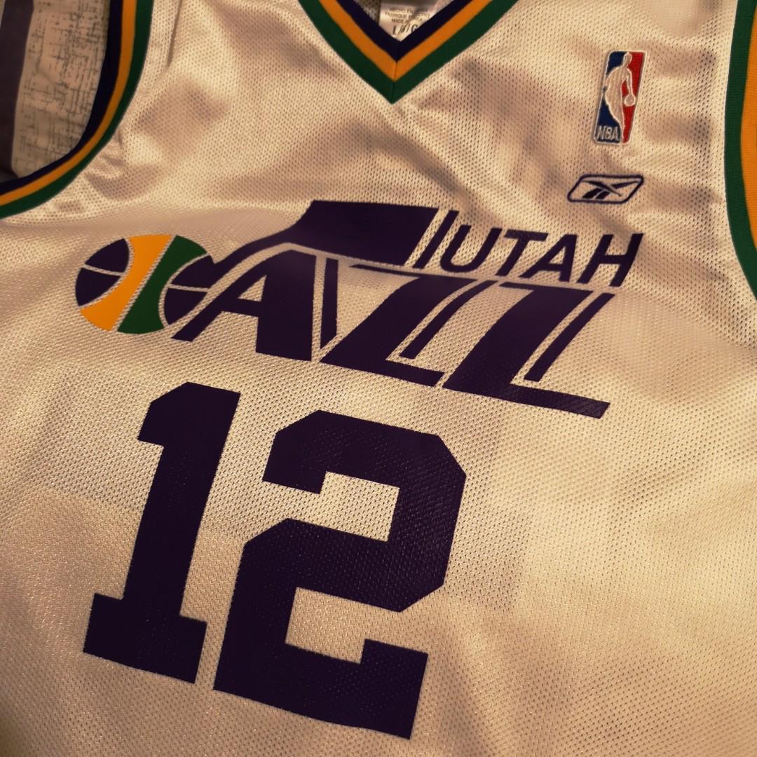Reebok NBA John Stockton Replica Jersey L size