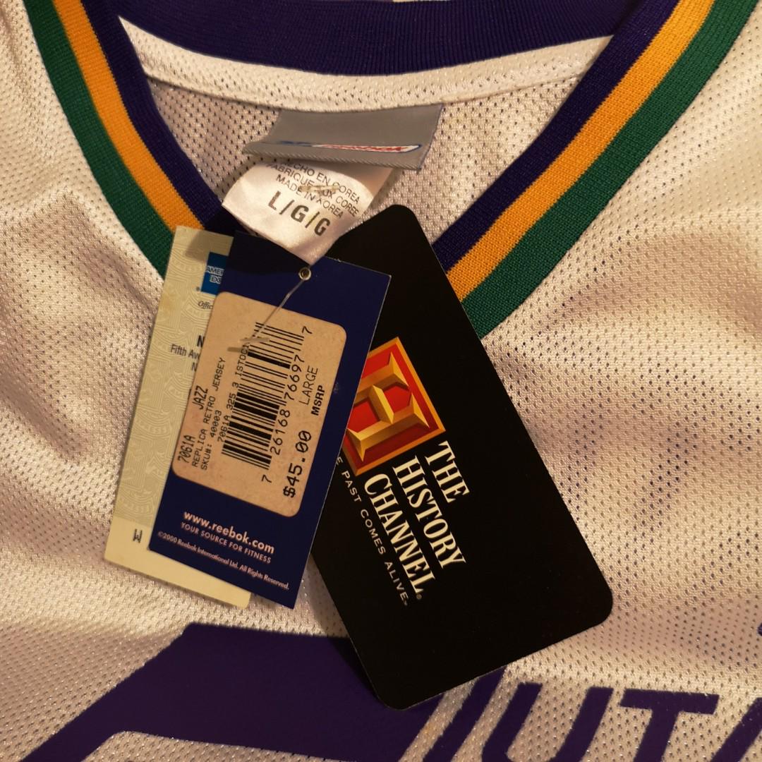 john stockton replica jersey