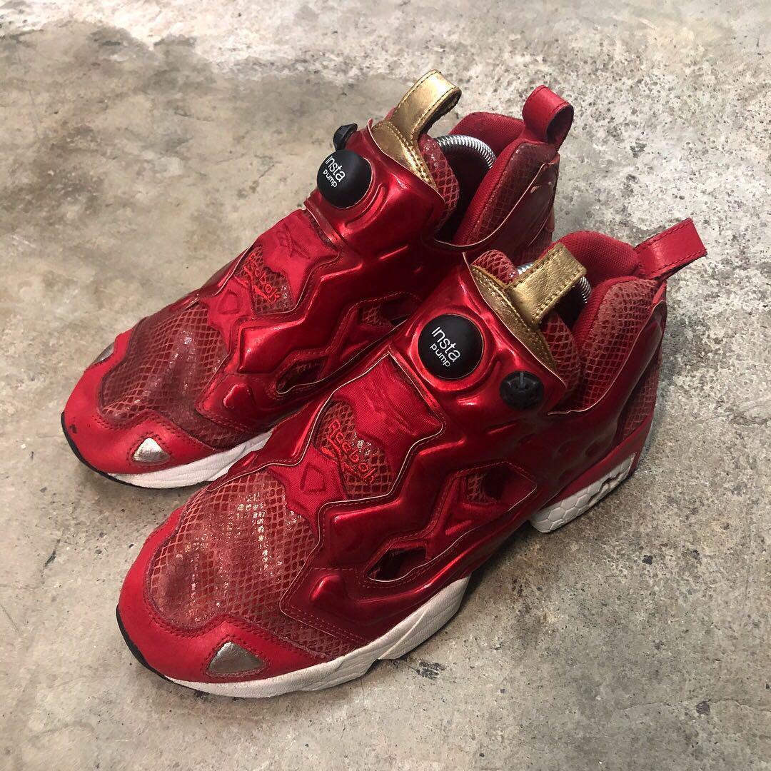 Reebok pump clearance fury iron man
