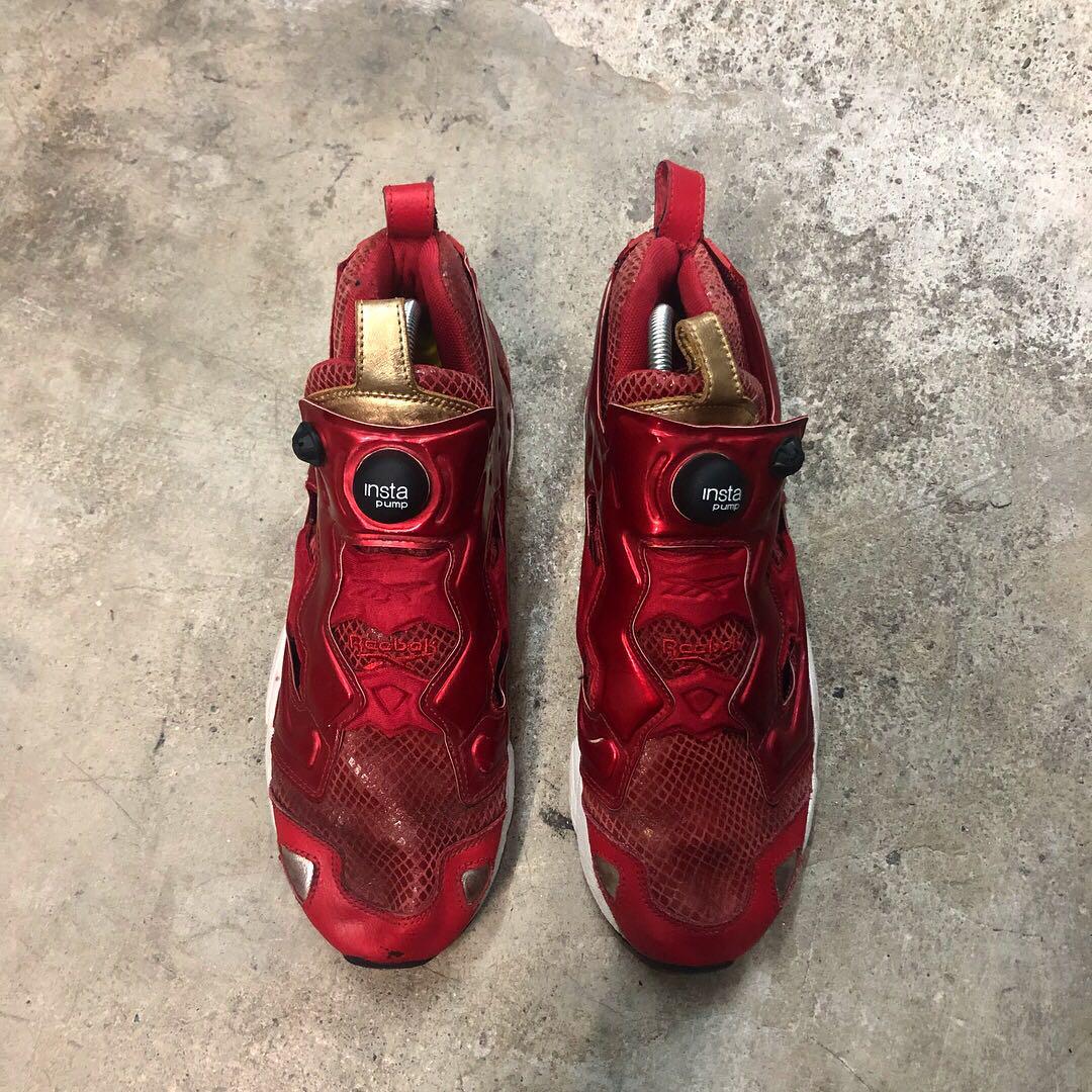 Reebok pump fury iron man on sale