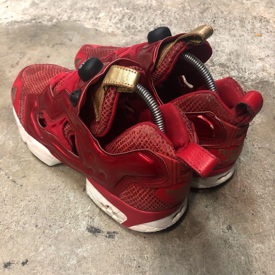 Reebok pump clearance fury iron man