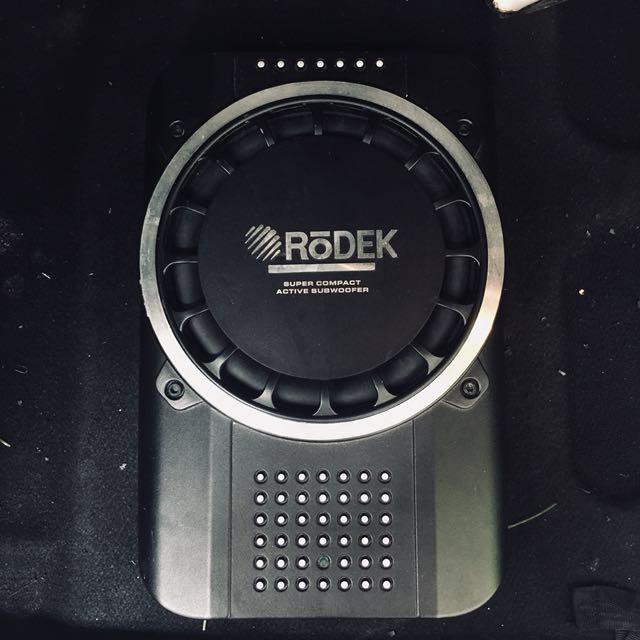 Rodek deals active subwoofer
