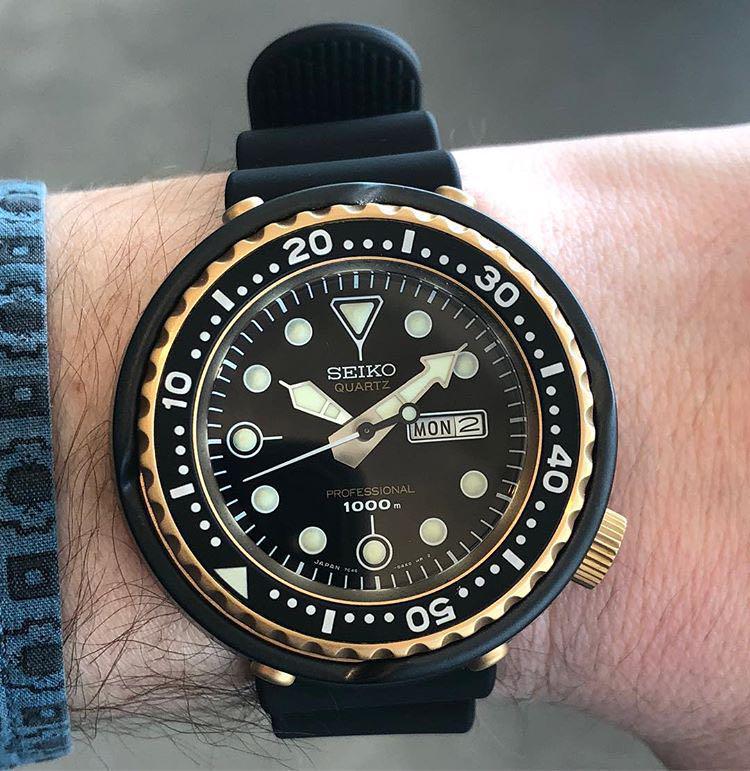 Seiko Prospex S23626J1 Golden Tuna Re edition Luxury Watches on