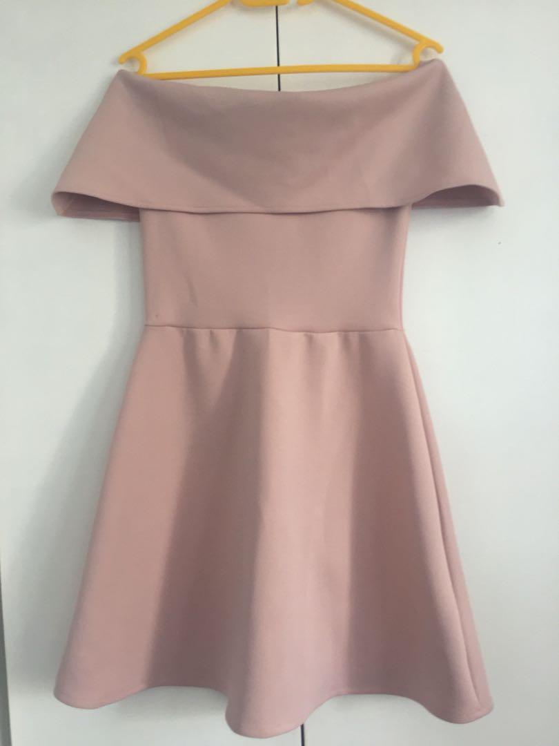 Off shoulder dress semi formal sales